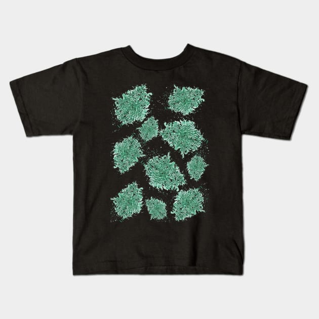 Compound Leaf Branch Print - Botanical water colour print Kids T-Shirt by B-ARTIZAN